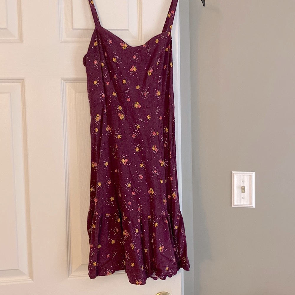 Old Navy Purple Flower Dress